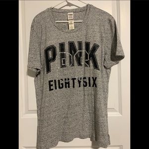 Pink short sleeve tee